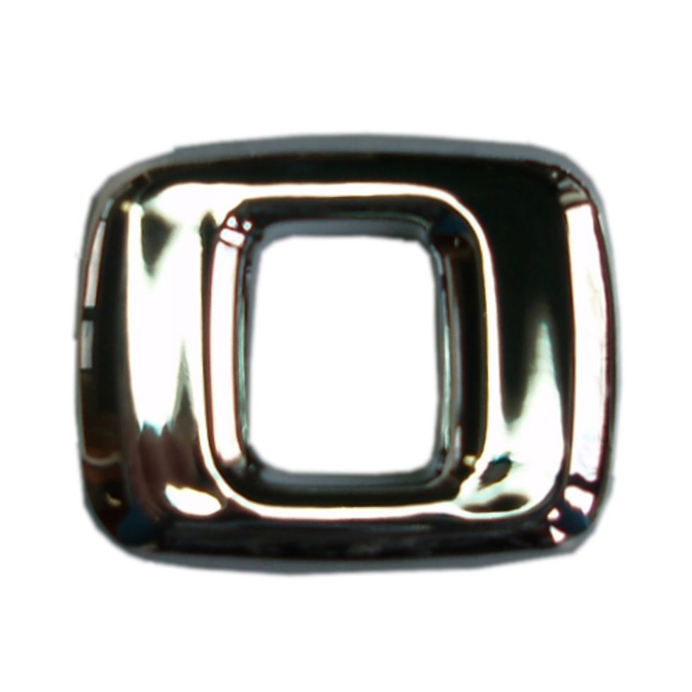 Hermann Schütz 3D-Relief-Chrome-Zahl 0 25x35mm GLO680201476