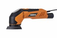 Wolfcraft Haftschleifscheiben Set 125mm – Körnungen 80 & 120, 5 Stück, Klett-Haftung, Für Holz & Metall