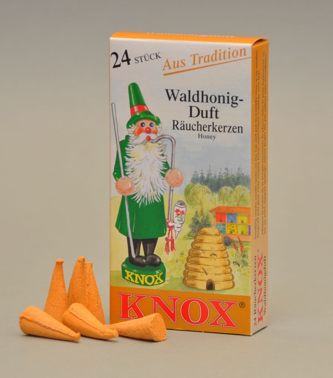 Knox Räucherkerzen - Waldhonig 24 Stück GLO660201553