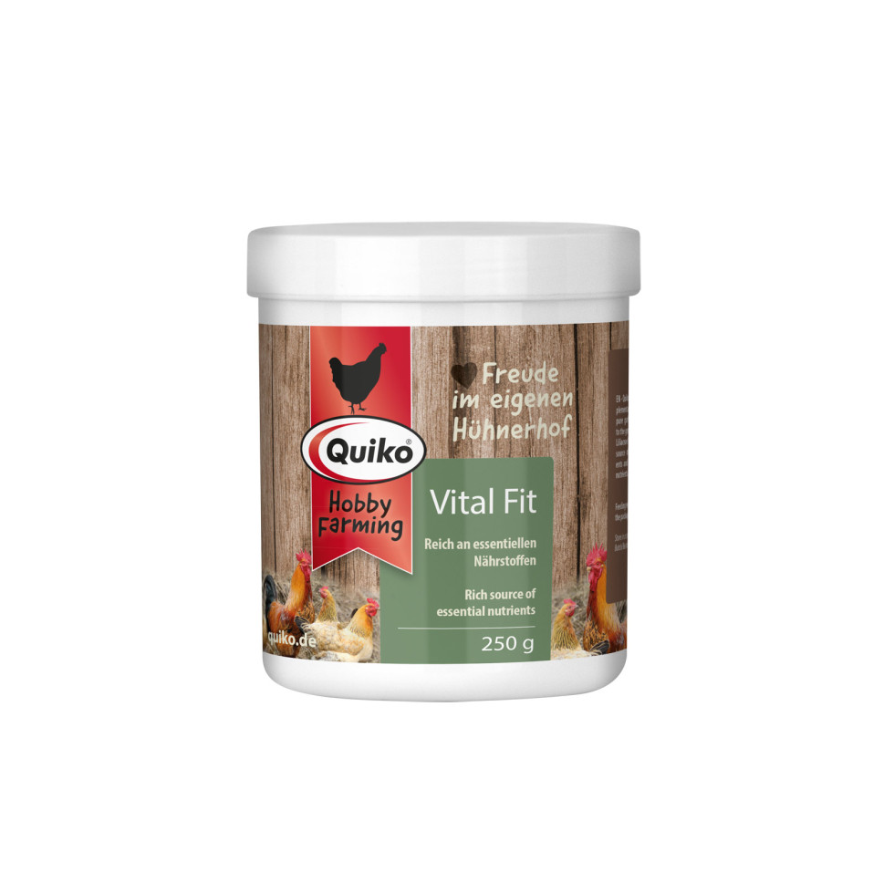 Quiko Hobby Farming Quiko Hobbyfarming Vitalfit für Hühner und Geflügel 250 g GFM0d52757bb
