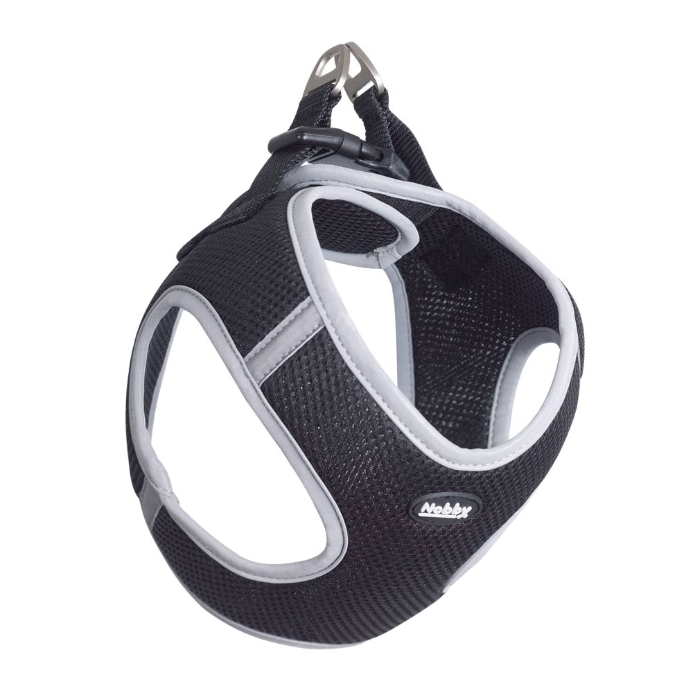 Nobby Hundegeschirr Mesh Delight L schwarz