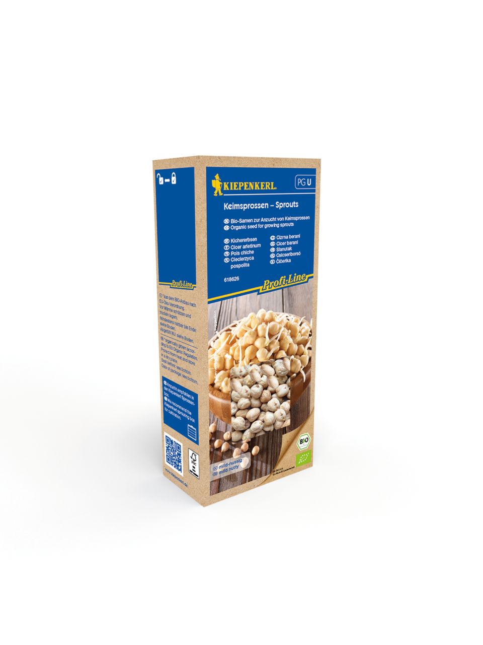 Pflanzen Kiepenkerl BIO Keimsprossen Kichererbsen GLO693109144