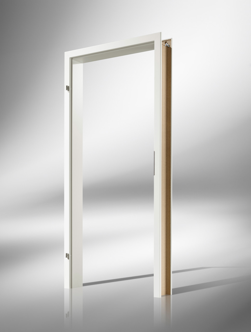 Borne Schallschutzzarge CPL weiß 86 cm links
