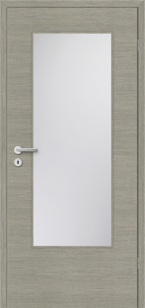 Borne Türblatt CPL Masera hellgrau quer mit Lichtausschnitt G3 Röhrenspan GLO781152476