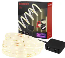Briloner LED-Stripe Pimp your Panel Warmweiß, 2,6 m, 3000K 1300 lm Starterset