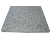 Silex Terrassenplatte Granit 40 x 40 x 3 cm grau