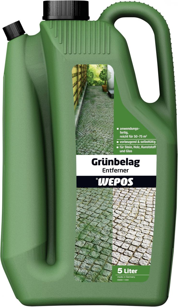 Wepos Grünbelagentferner 5 L GLO650150420