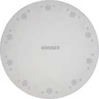 Krinner Weihnachtsbaumunterlage Ø 60 cm weiß