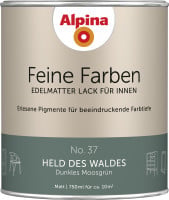 Alpina Feine Farben Lack No. 37 Held des Waldes - moosgrün 750 ml