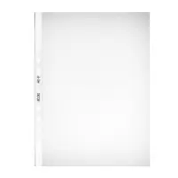 herlitz Prospekthülle A4 PP Standard genarbt dokumentenecht 10 Stück