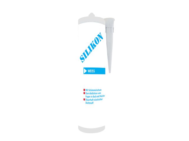 Bostik Silikon weiß 280 ml 12 St. Kartonabnahme GLO779053006