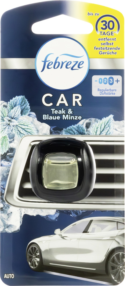 airflair Lufterfrischer Clip Febreze Car Teak & Blaue Minze GLO680404314