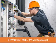 Dream Maker Photovoltaik-Montagepaket 8KW