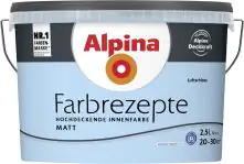 Alpina Farbrezepte Luftschloss matt 2,5 L