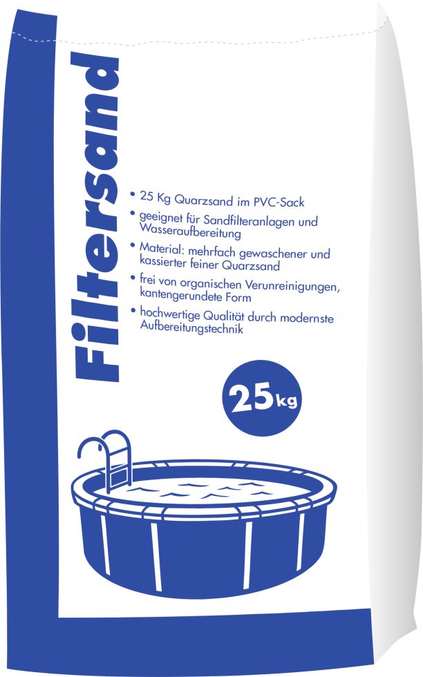 Hamann Mercatus Filtersand 0,7 - 1,25 mm 25 kg