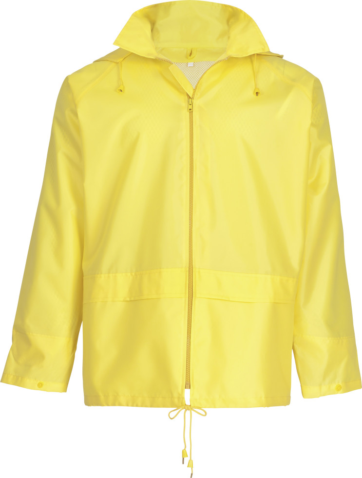 safety&more Regenjacke gelb