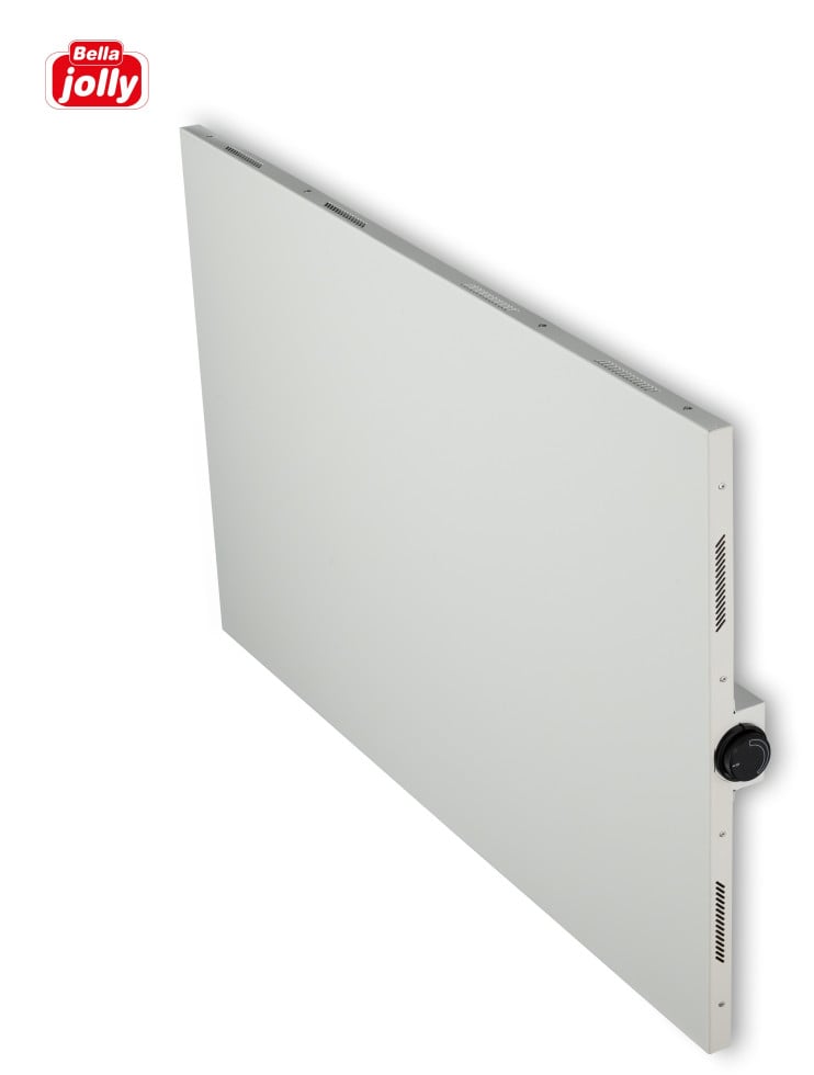 Bella Jolly Infrarot Metall-Heizkörper 60 cm x 120 cm, 1200 Watt weiß
