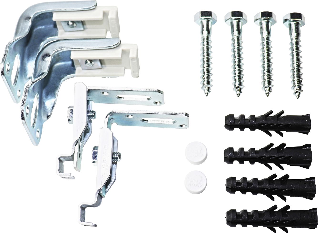 CashMuch Heizkörperhalterungen Verstellbar - Bodenstützen Für Plattenheizkörper 14-21cm