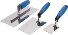 TrendLine Kellen-Set 3-teilig Glättekelle Maurerkelle Putzkelle