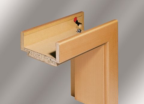Borne Zarge Dekor Buche 86 cm DIN links