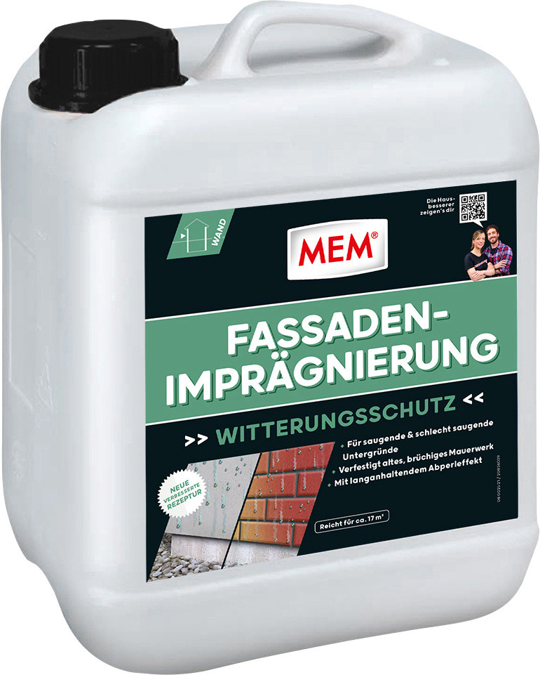 MEM Fassaden-Imprägnierung 5 l GLO779050408