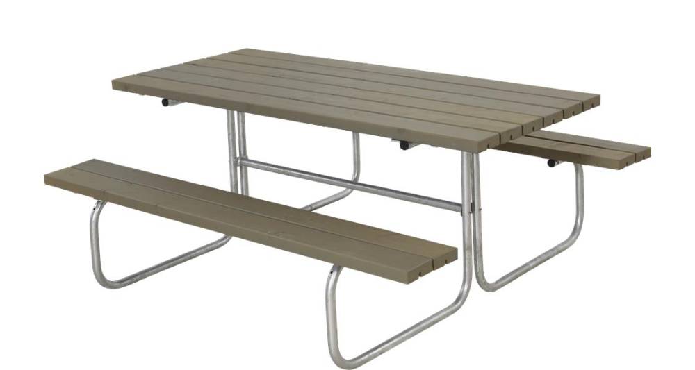 Plus Kombimöbel Classic 179 x 155 x 73 cm graubraun