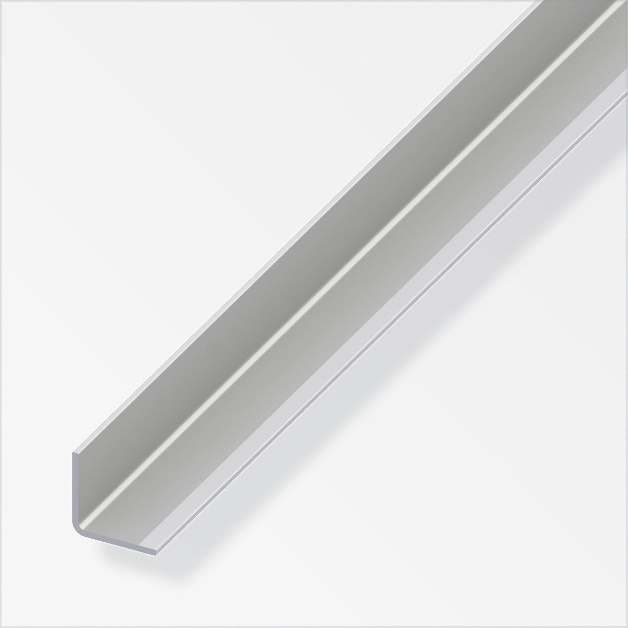 alfer Winkel Edelstahl 1 m x 40 x 40 mm verzinkt