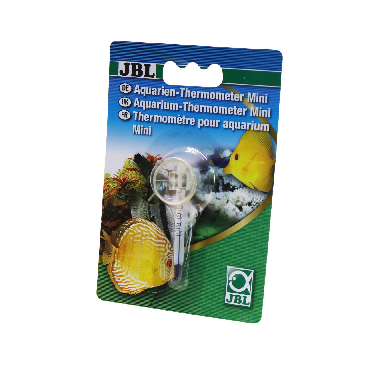 JBL Aquaristik JBL Aquarium Thermometer Mini weiß / transparent / schwarz GLO689505886