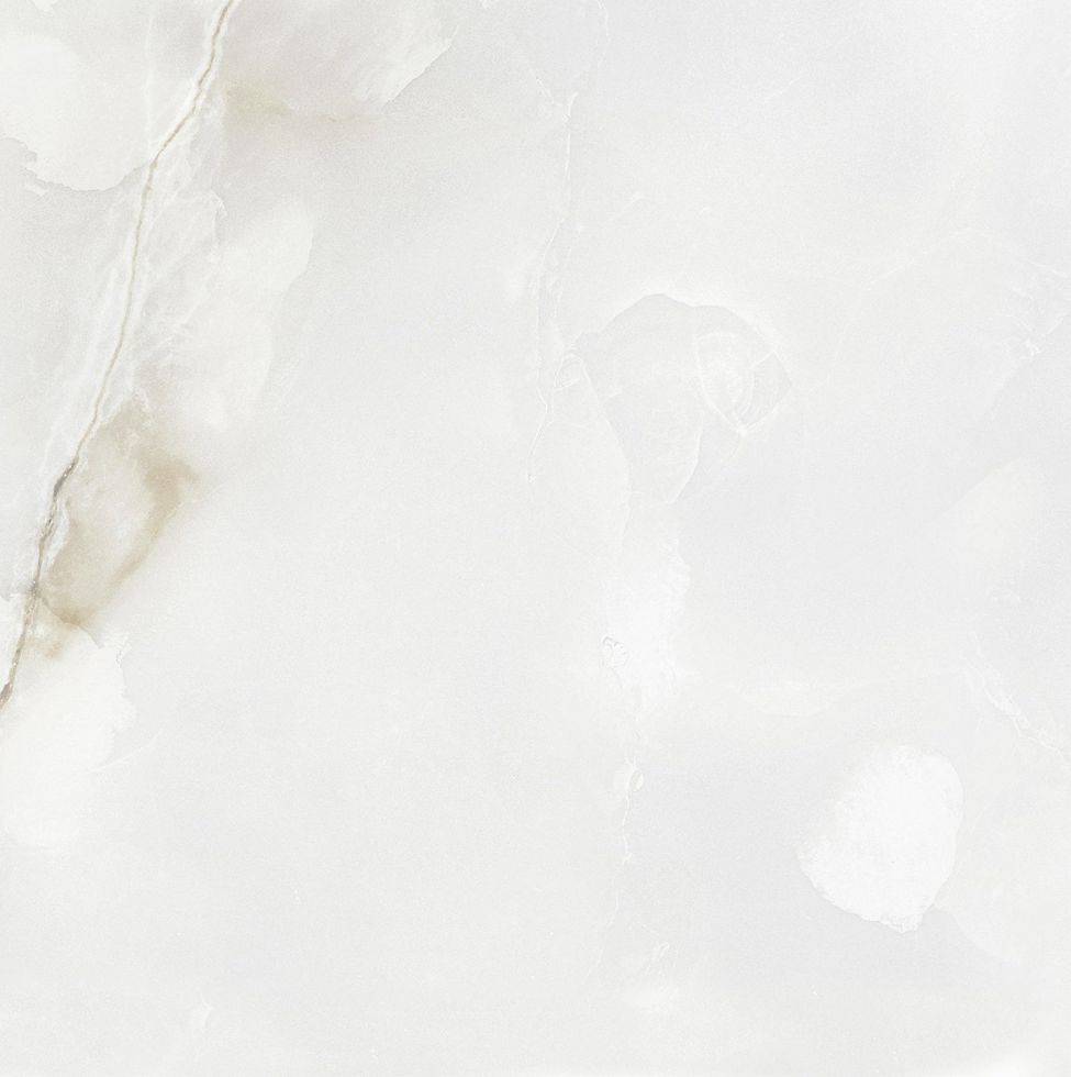 Bodenfliese Feinsteinzeug Bianco Christal 60 x 60 cm weiß