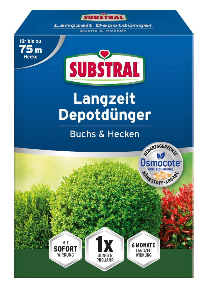 Substral Langzeit Depotdünger Buchs & Hecken 1,5 kg GLO688301528