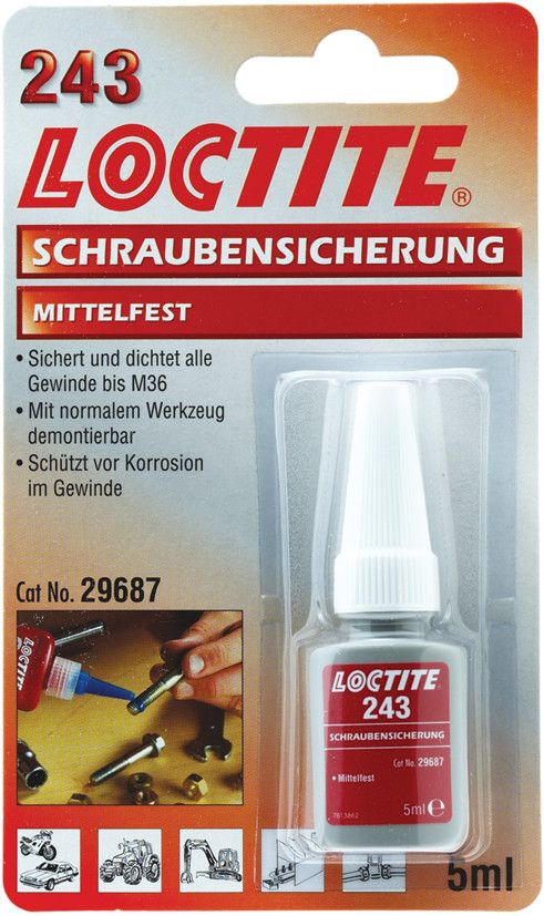 Loctite 243 Schraubensicherung 5 ml