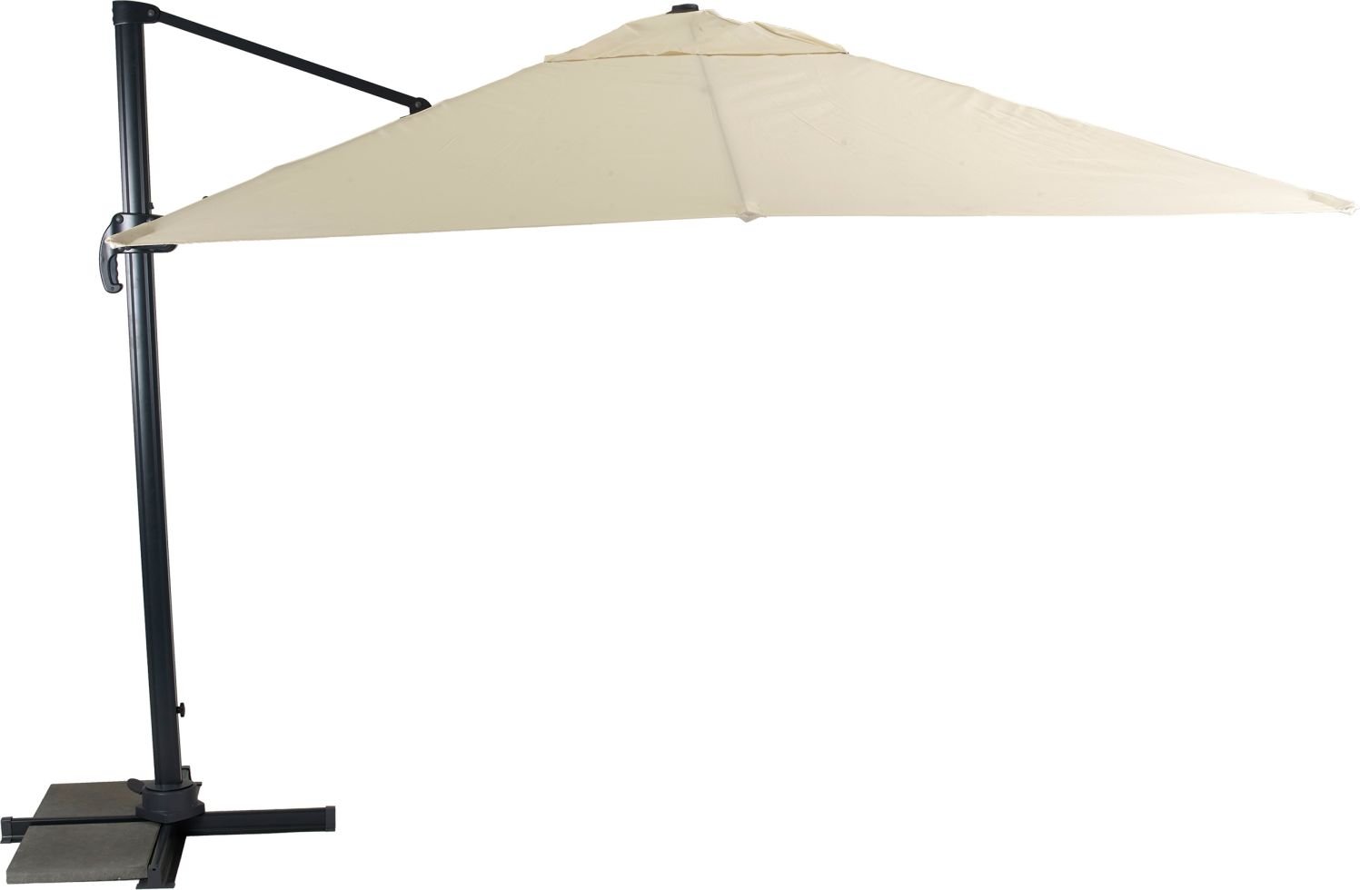 Primaster Ampelschirm Catania beige, 300 x 300 cm kaufen Globus Baumarkt
