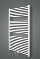 Schulte Badheizkörper Turbo 69,5 x 50 cm weiß 307 Watt Anschluss seitlich