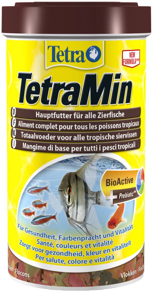 TetraMin Zierfischfutter Flakes 500 ml GLO629500485