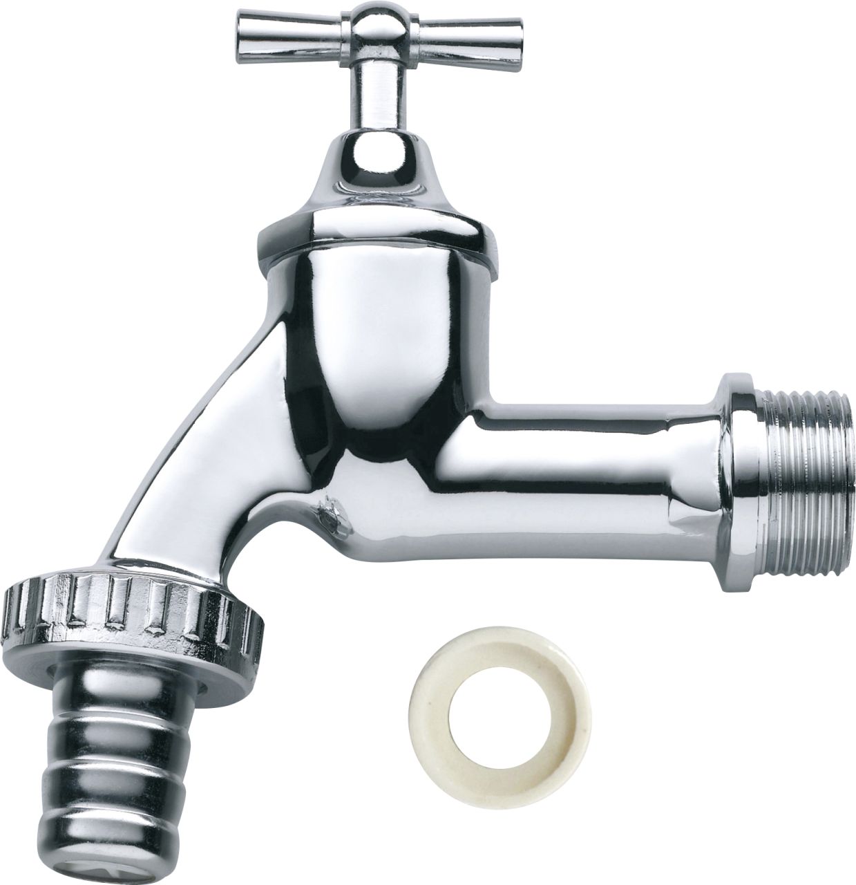 Arves Auslaufhahn 3/4 chrom