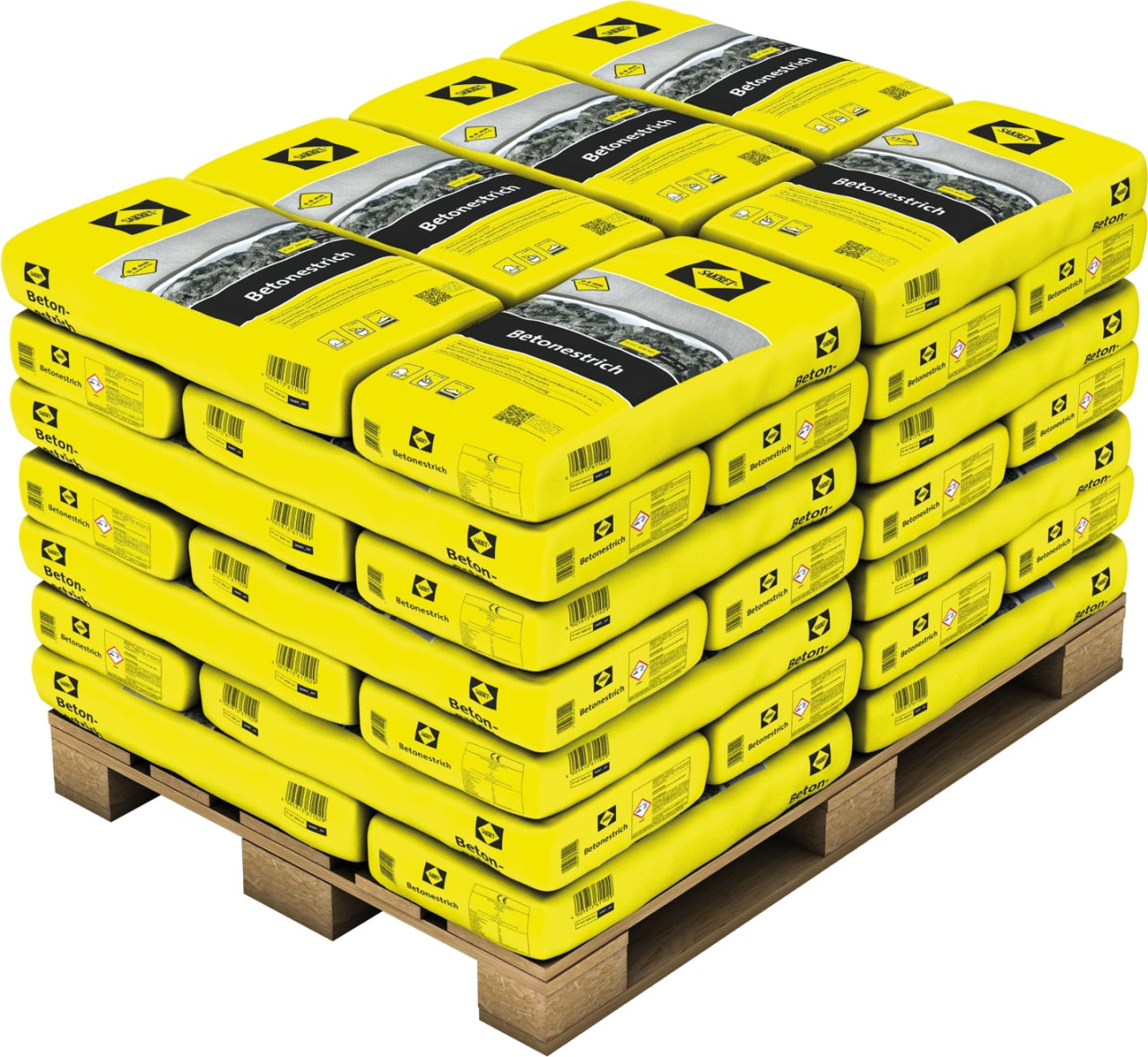 SAKRET Beton-Estrich 40 kg Sack 30 St. Palettenabnahme GLO779100973