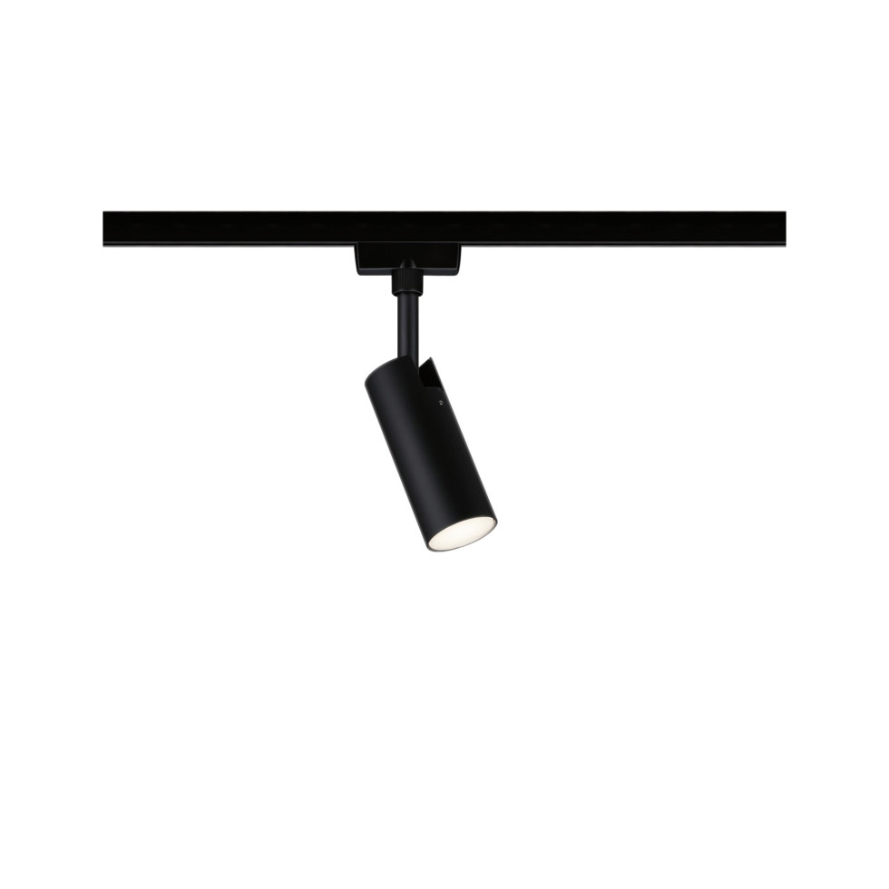 Paulmann URail LED Einzelspot Tubo schwarz matt 4,3 x 19,7 cm warmweiß