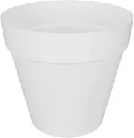Elho Pflanztopf Loft Urban mit Rollen weiß Ø 50 cm