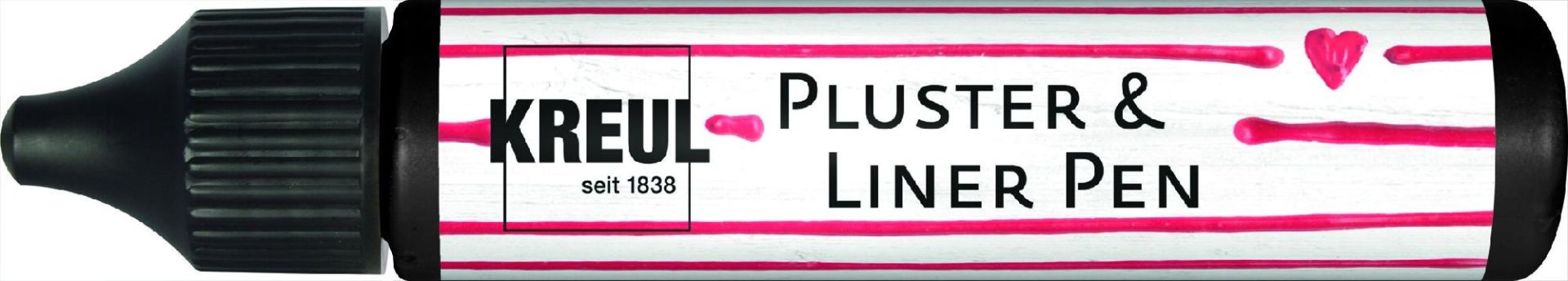 Kreul PicTixx Pluster & LinerPen schwarz 29 ml GLO663151838