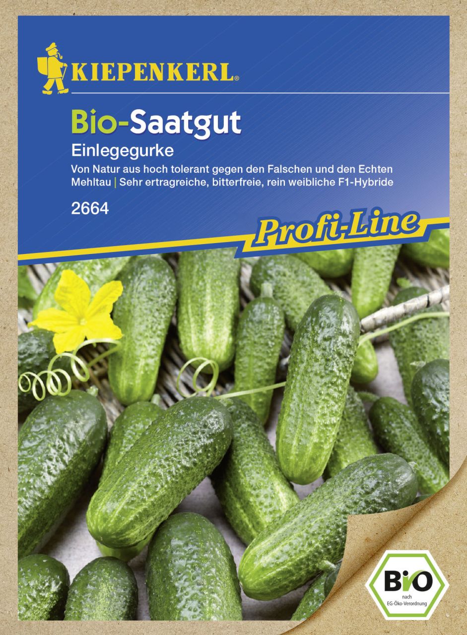 Kiepenkerl Bio-Saatgut Gurke Diamant Cucumis sativus, Inhalt: 14 Korn GLO693107390