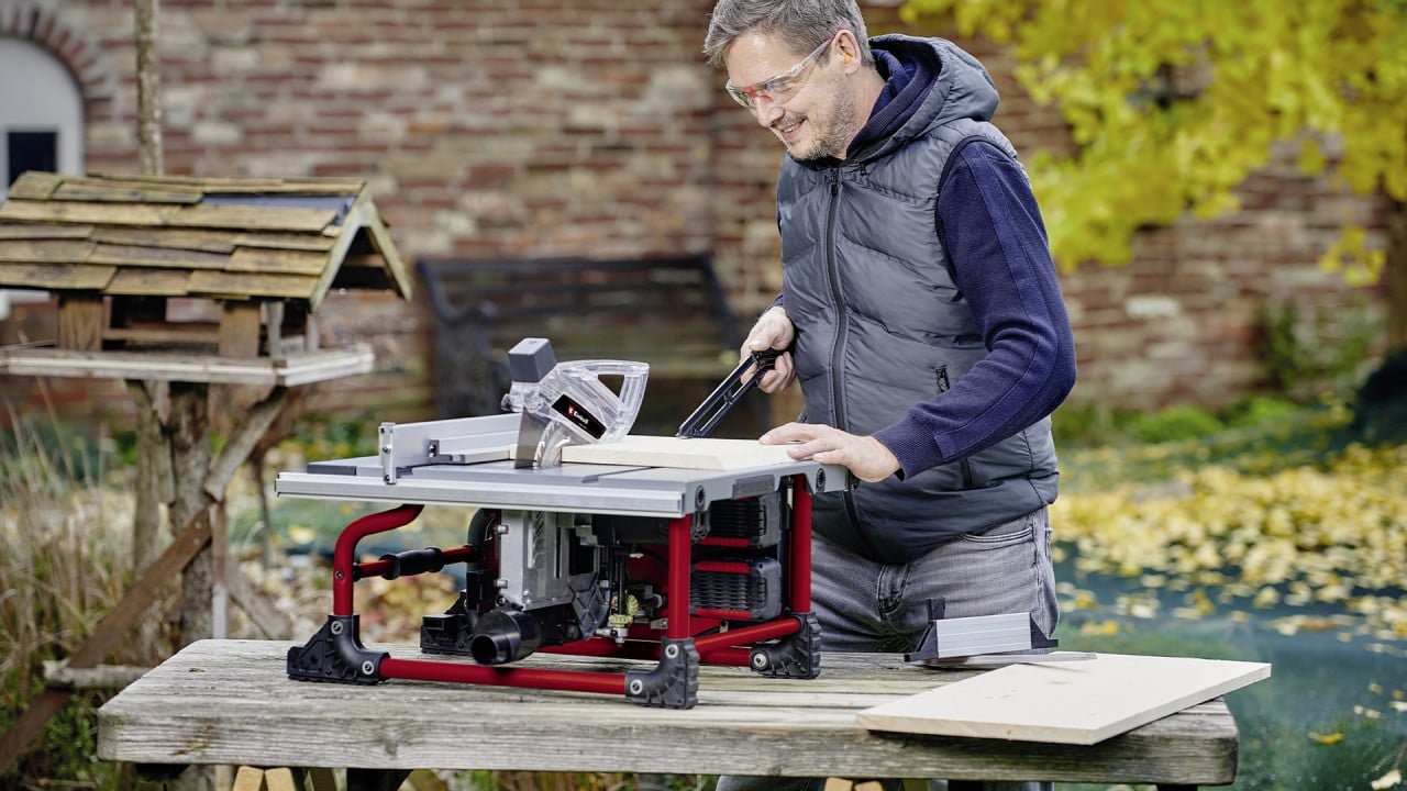 Einhell Expert Akku-Tischkreissäge TE-TS 36/210 Li Solo 36 V Tischkreissäge - Bild 5 von 8