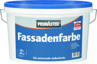 Primaster Fassadenfarbe 10 L weiß matt