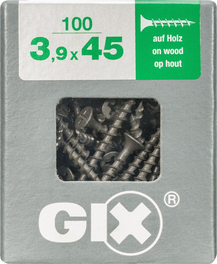 Spax Schnellbauschrauben 3.9 x 45 mm PH 2 Grobgewinde – 100 Stk. GLO763031556