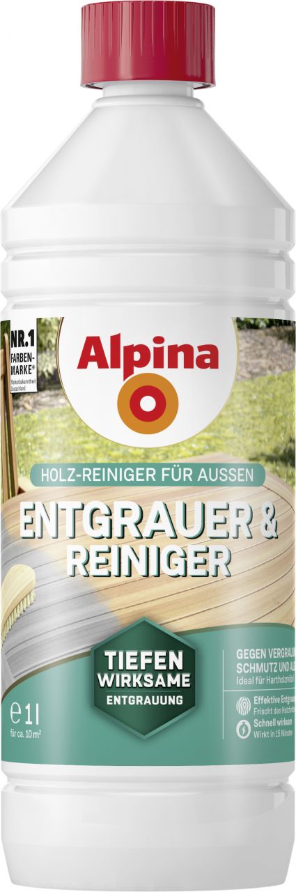 Alpina Entgrauer und Reiniger 1 L farblos GLO765152987
