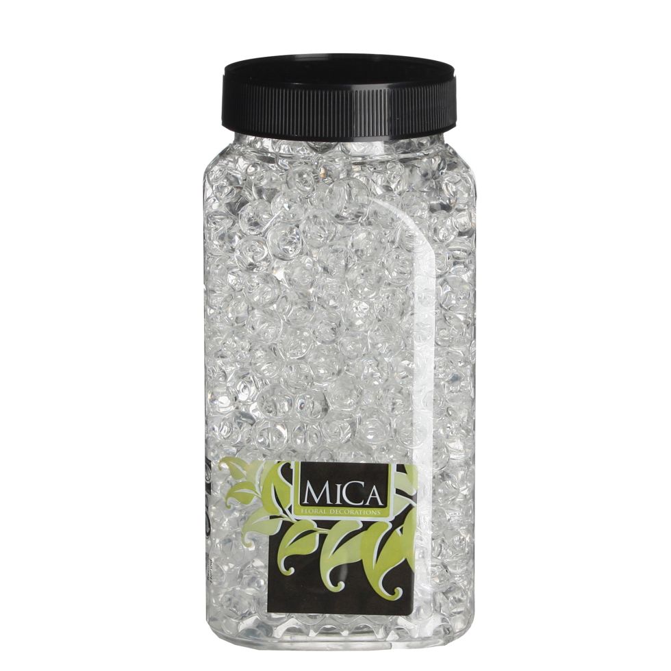 Mica Decorations Dekorative Perlen transparent 650 ml ca. 550 g