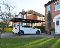 Canopia Carport MODENA 5000 ca. 504 x 300 cm, Aluminium schwarz