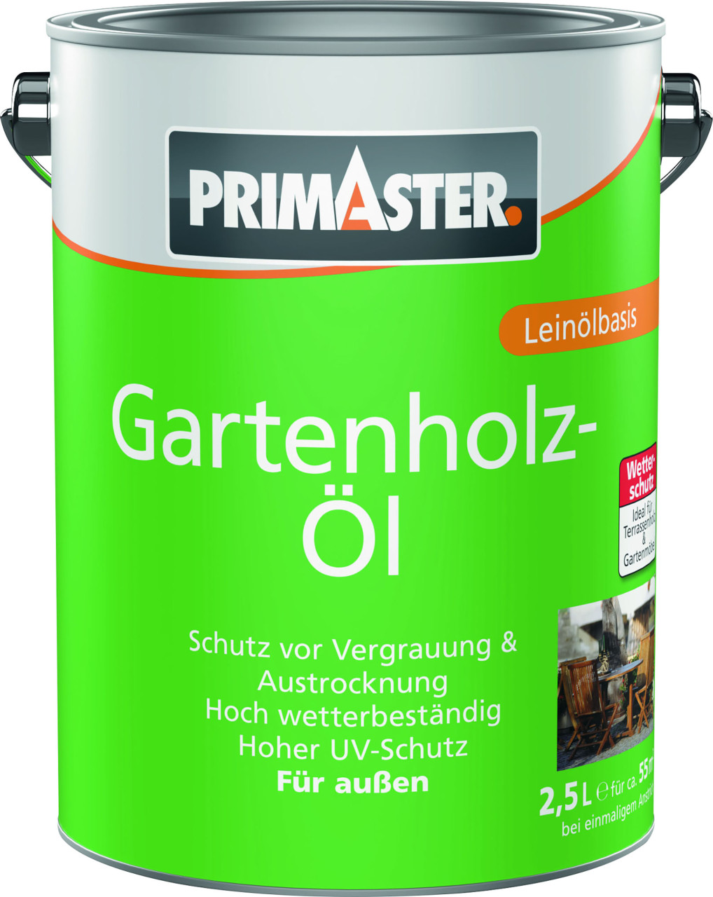 Primaster Gartenholzöl 2,5 L bangkirai