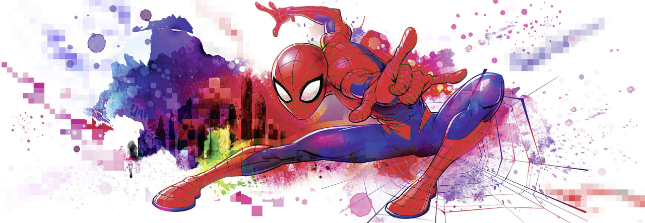 Komar Fototapete Spider Man 368 x 127 cm