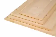 Leimholz Fichte 80 x 60 cm 28 mm