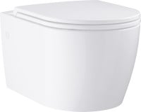 Grohe Wand WC spülrandlos Start Round Tiefspüler alpinweiß inkl. WC-Sitz